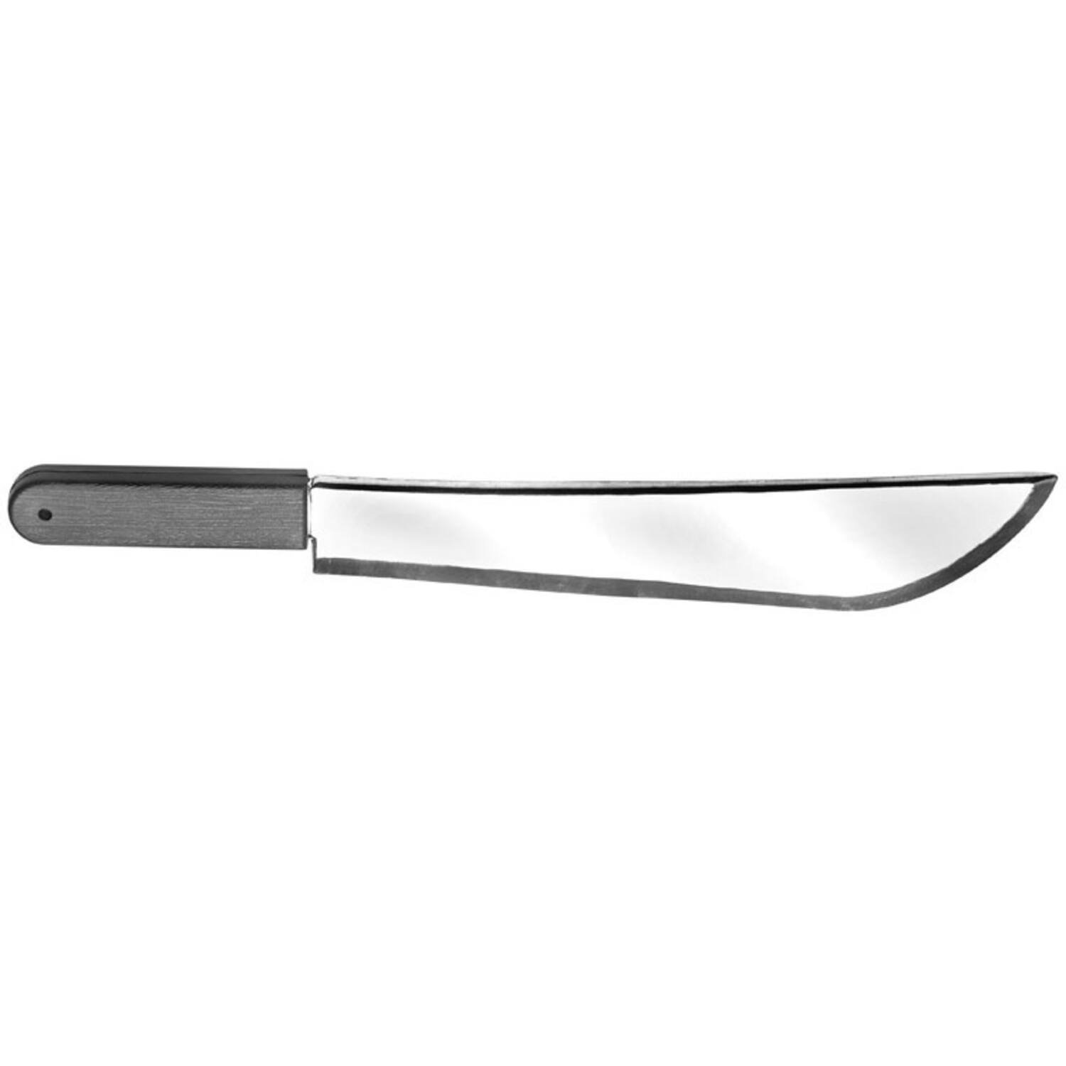 Amscan Kostuumaccessoire: Chroomkleurige Machete 54cm