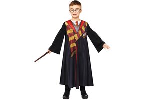 Amscan Harry potter kostuum met staf en bril 4-6 jaar