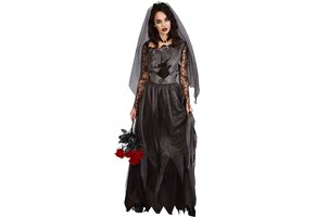 Black Corpse Bride - Bride of the Dead Lucia Jurk maat S