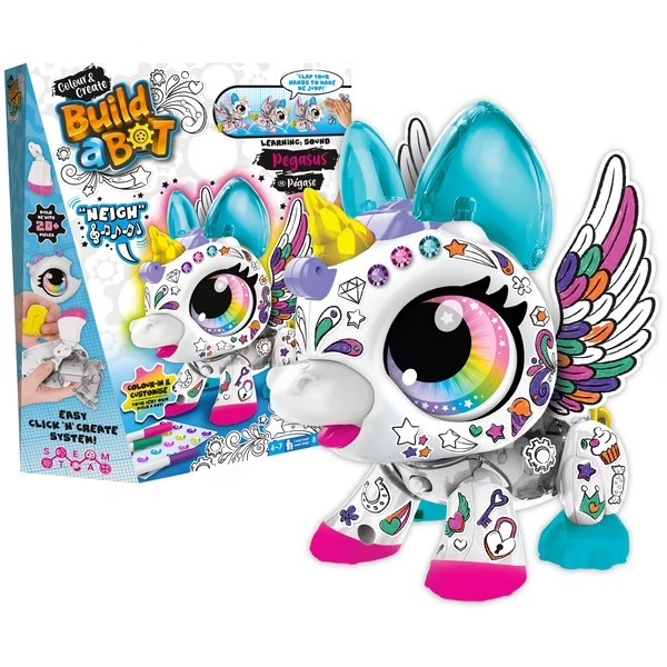 Build A Bot Colorific Robot Pegasus FR-EN