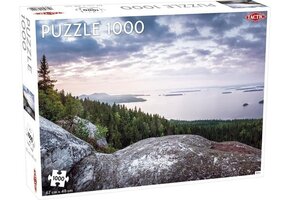 Tactic Koli Finland – Puzzel – 1000 stukjes – Iconisch Nationaal Landschap – Strak en Rustgevend Ontwerp – Hoogwaardige Scandinavische Kwaliteit