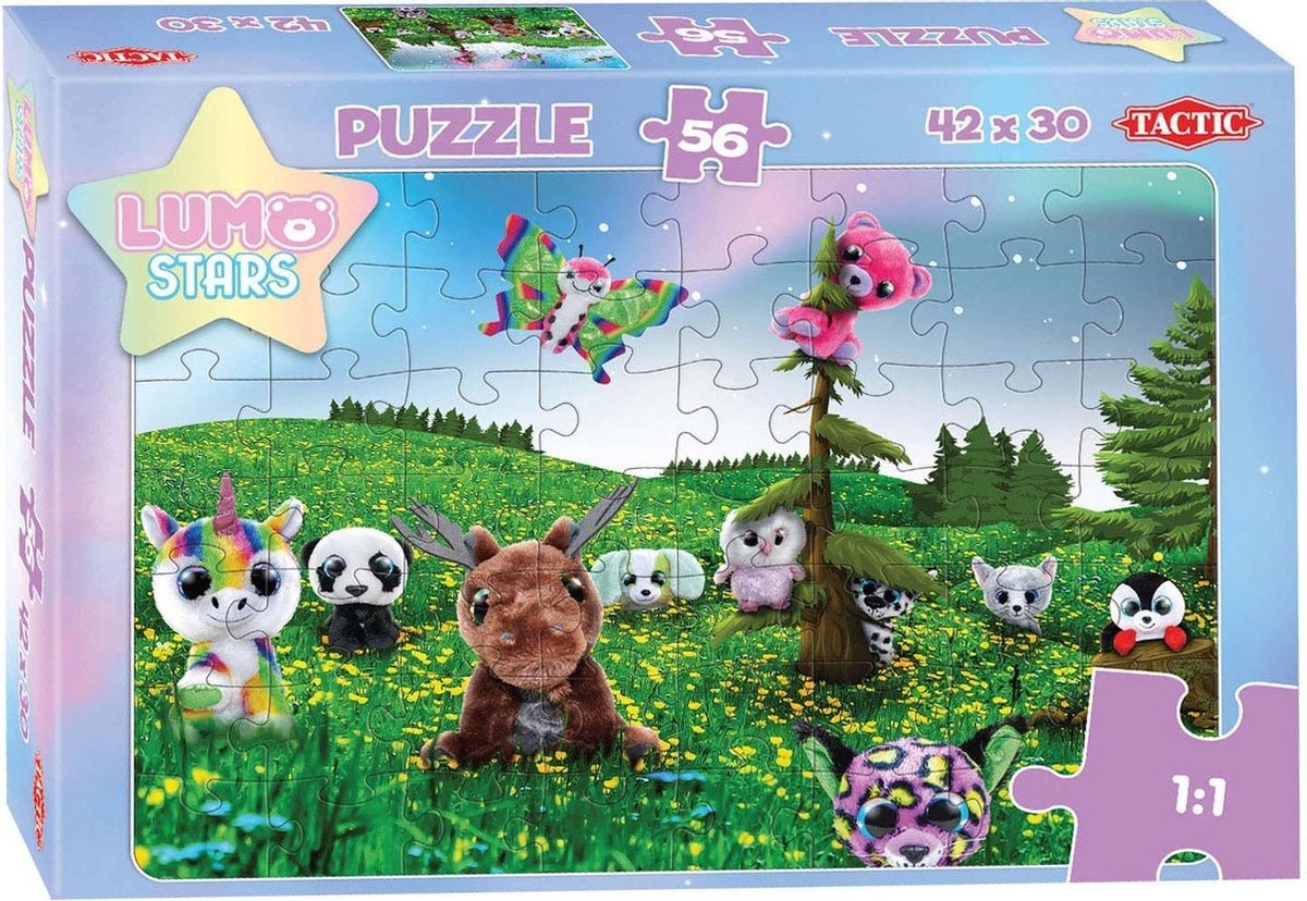 Lumo Stars Puzzel Summer - 56 Stukjes