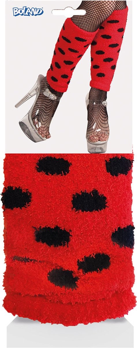 Boland - Beenwarmers Lieveheersbeestje - Volwassenen - Vrouwen - Lieveheersbeestje