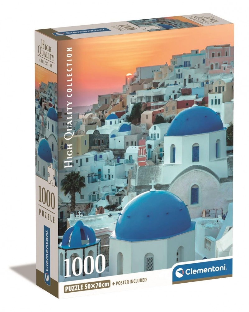 Clementoni Puzzel Santorini 1000 Stukjes