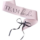 Ginger Ray - Ginger Ray - Sjerp Team Bride - roze zwart (6 stuks)