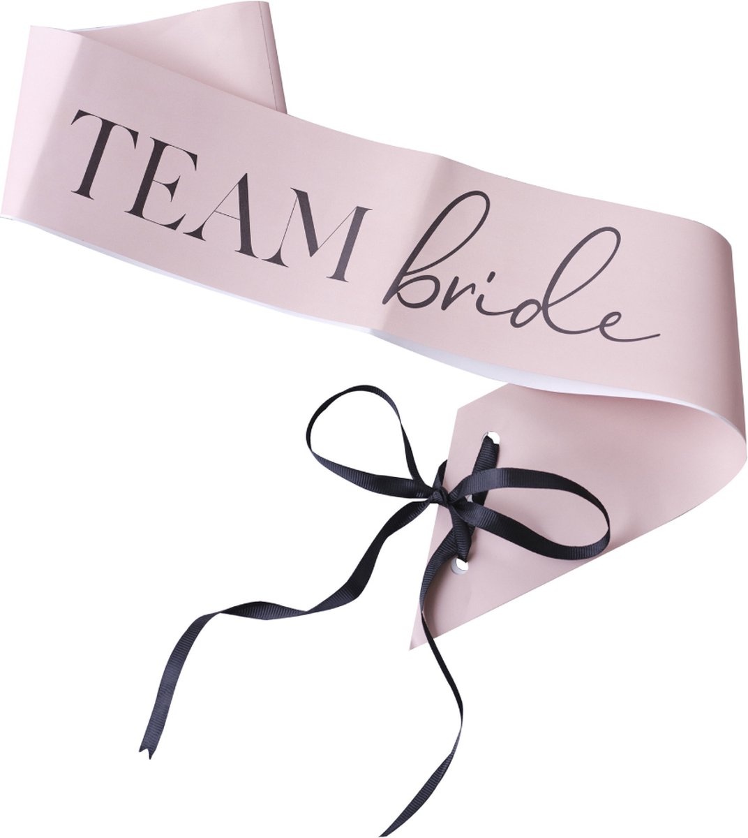 Ginger Ray - Ginger Ray - Sjerp Team Bride - roze zwart (6 stuks)