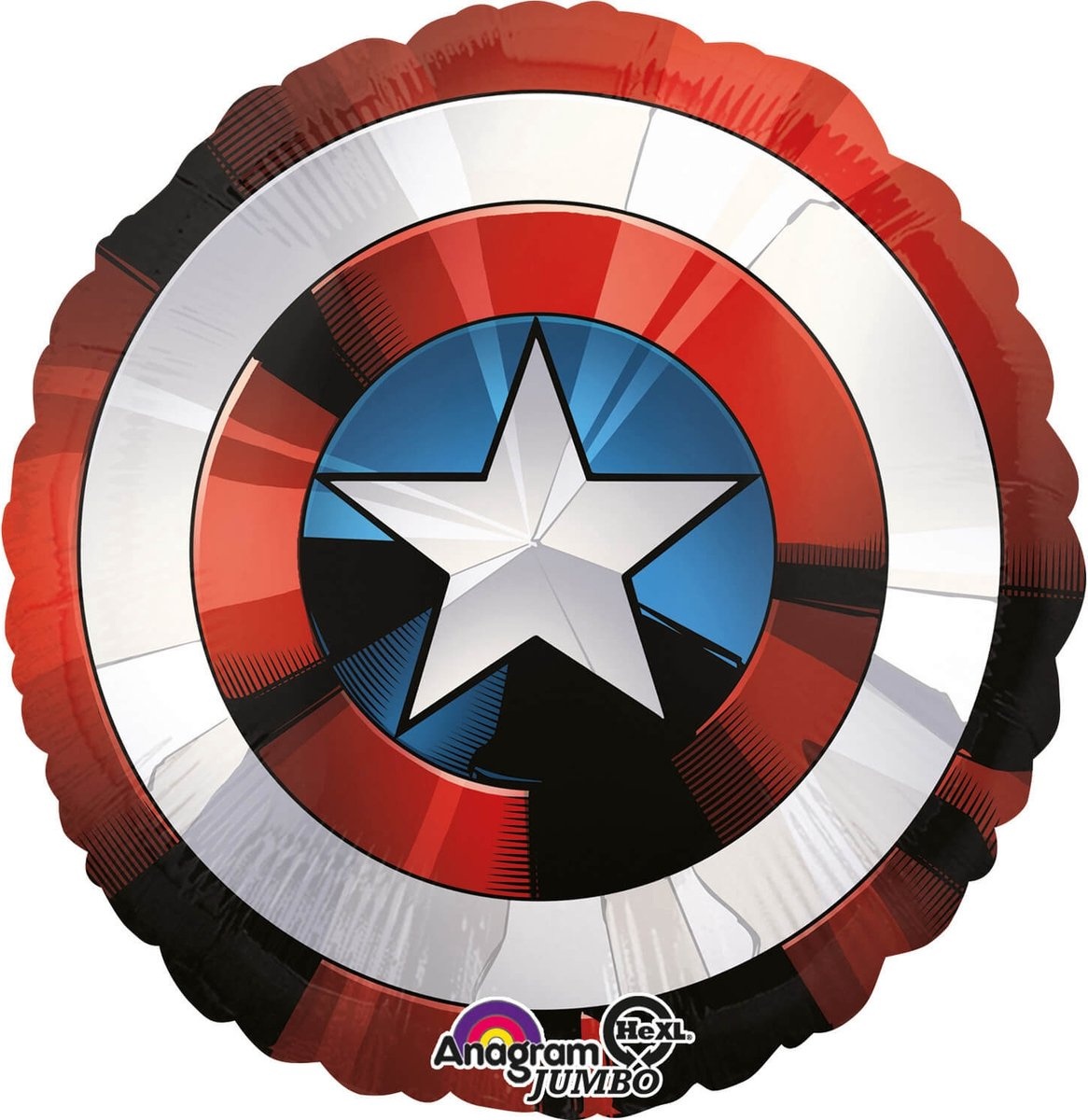 AMSCAN - Marvel Avengers Jumbo ballon aluminium 71cm