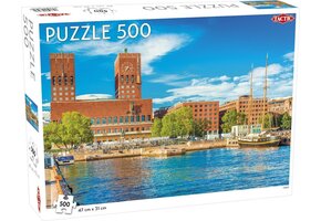 Tactic Puzzel Oslo - 500 stukjes