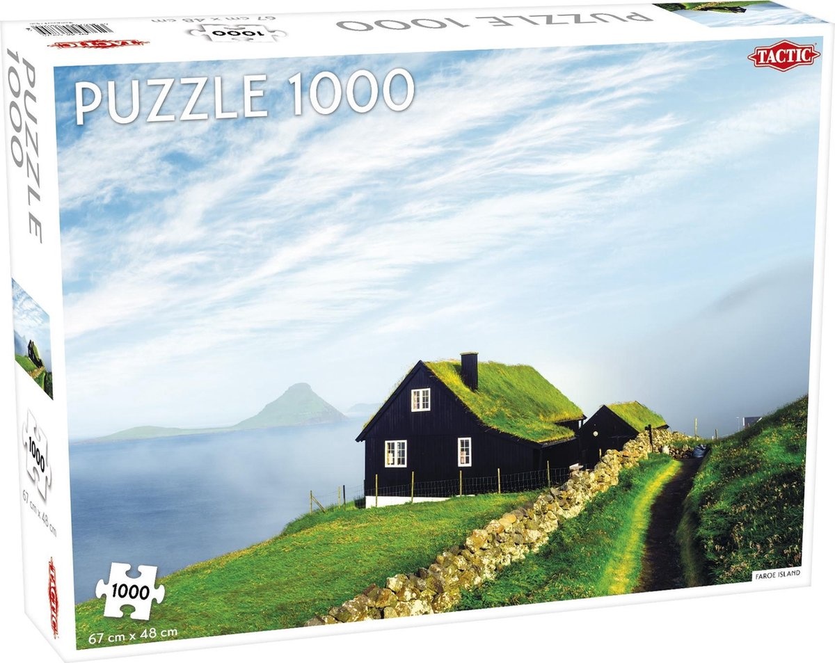 Tactic Puzzel Faroe Island - 1000 stukjes