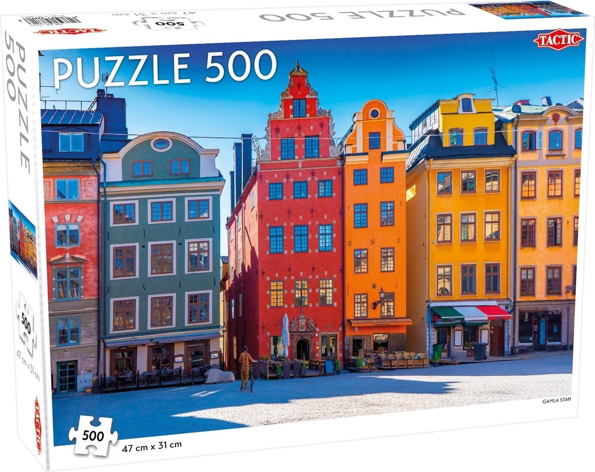 Tactic Puzzel Gamla Stan - 500 stukjes