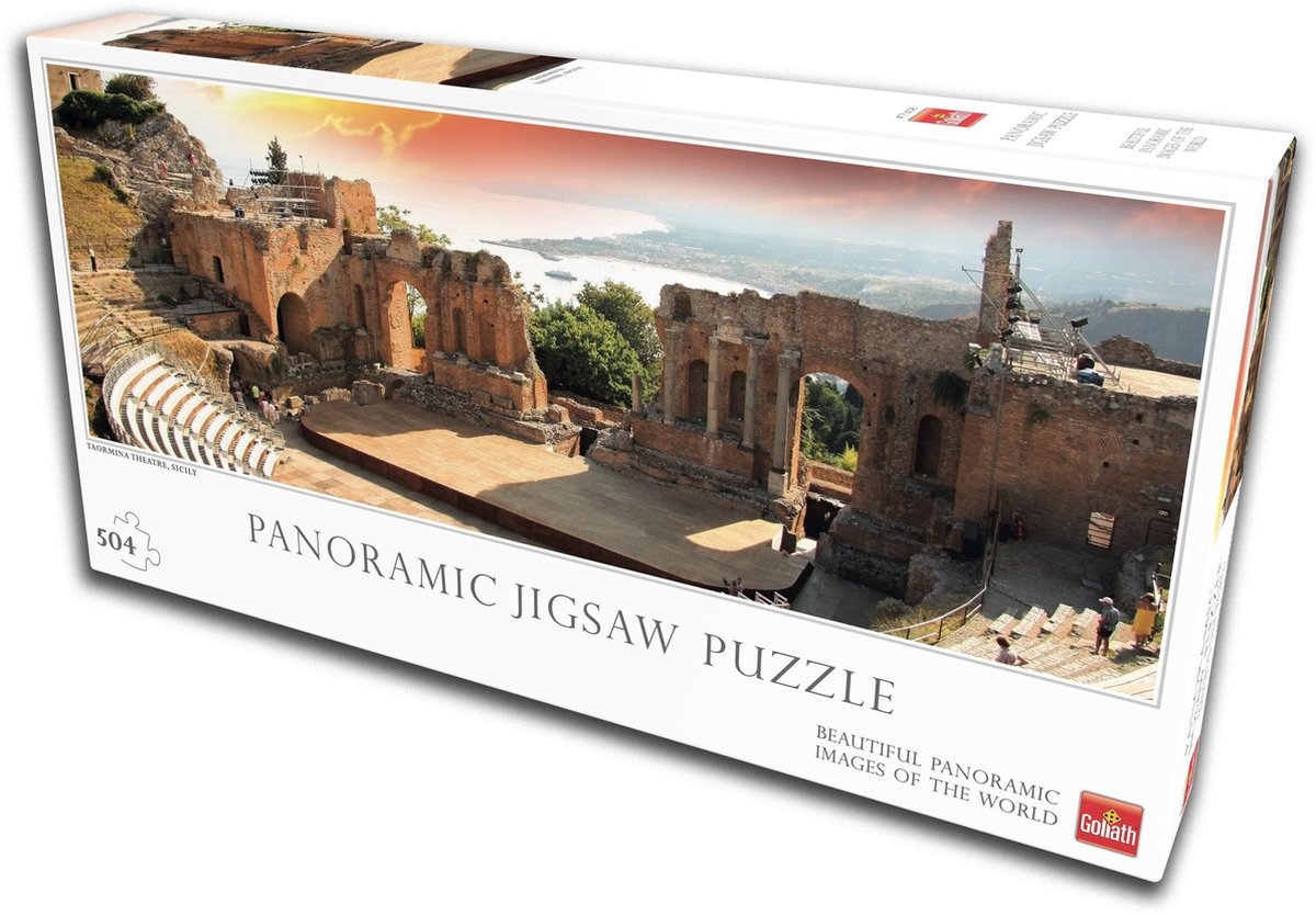 Taormina Theatre - Legpuzzel - 504 puzzelstukjes