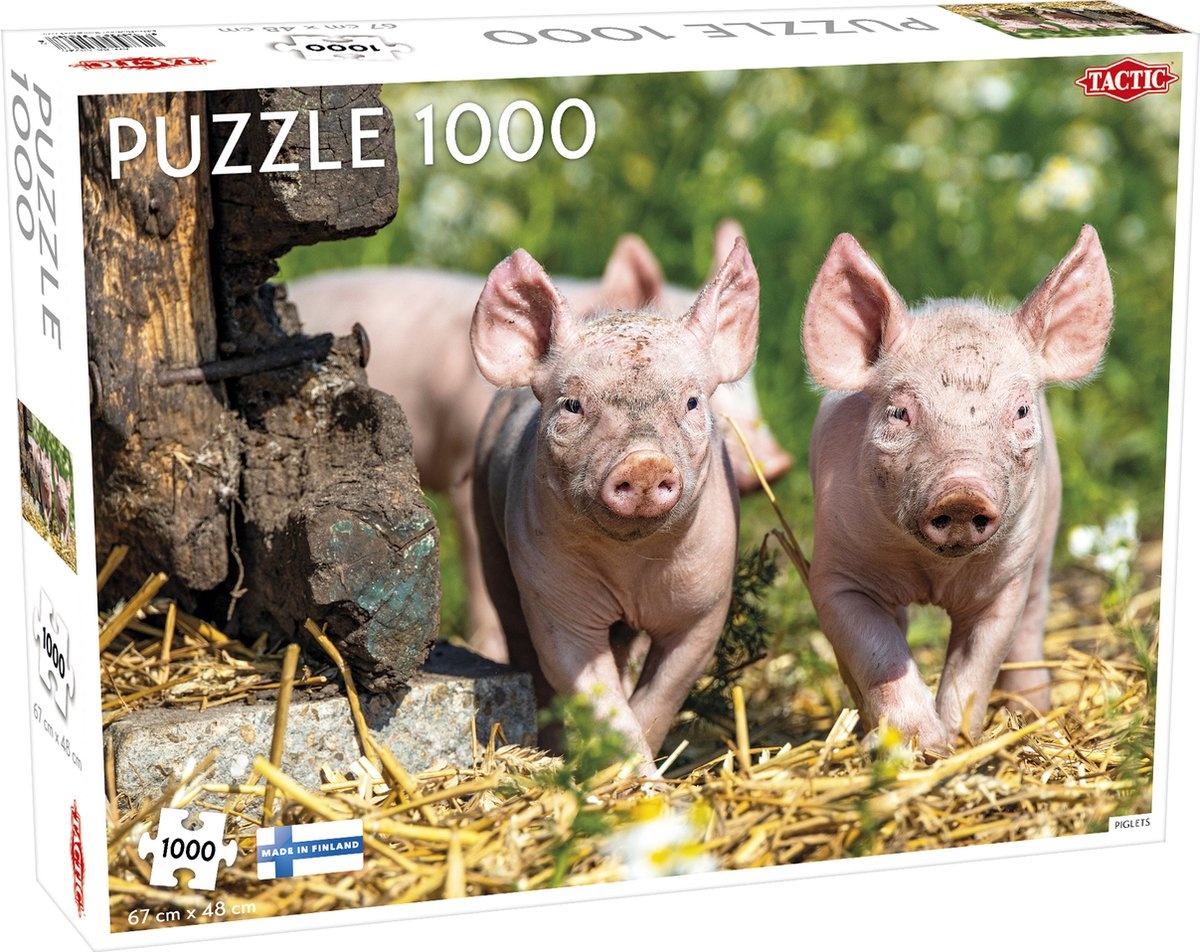 Tactic Puzzel Piglets - 1000 stukjes