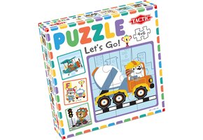 Tactic My First Puzzle 4x6 stukjes: Let's Go!