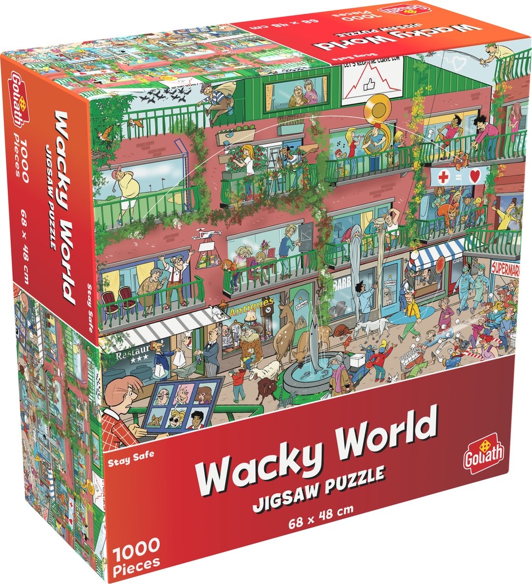 Wacky World Stay Save Puzzel 1000 stukjes