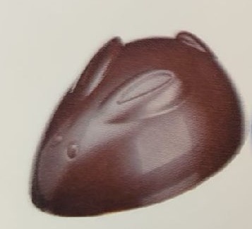 Chocolade Konijntje puur brownie - 1kg