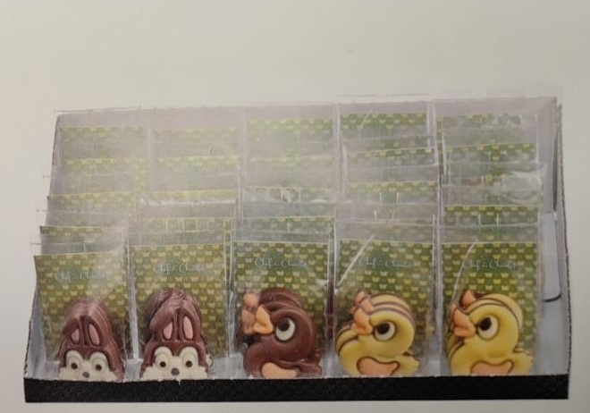 Paaschocolade mini zakje á 45 gram - 1 zakje assorti uitgeleverd