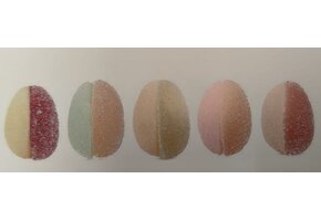 Duplo fruit & fondant paaseitjes assorti - 1kg