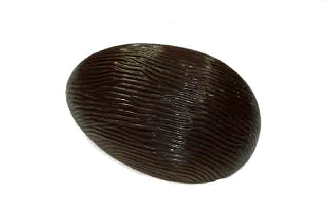 Chocolade schelp boomschors Puur 17,5cm - 6 stuks á 185 gram.