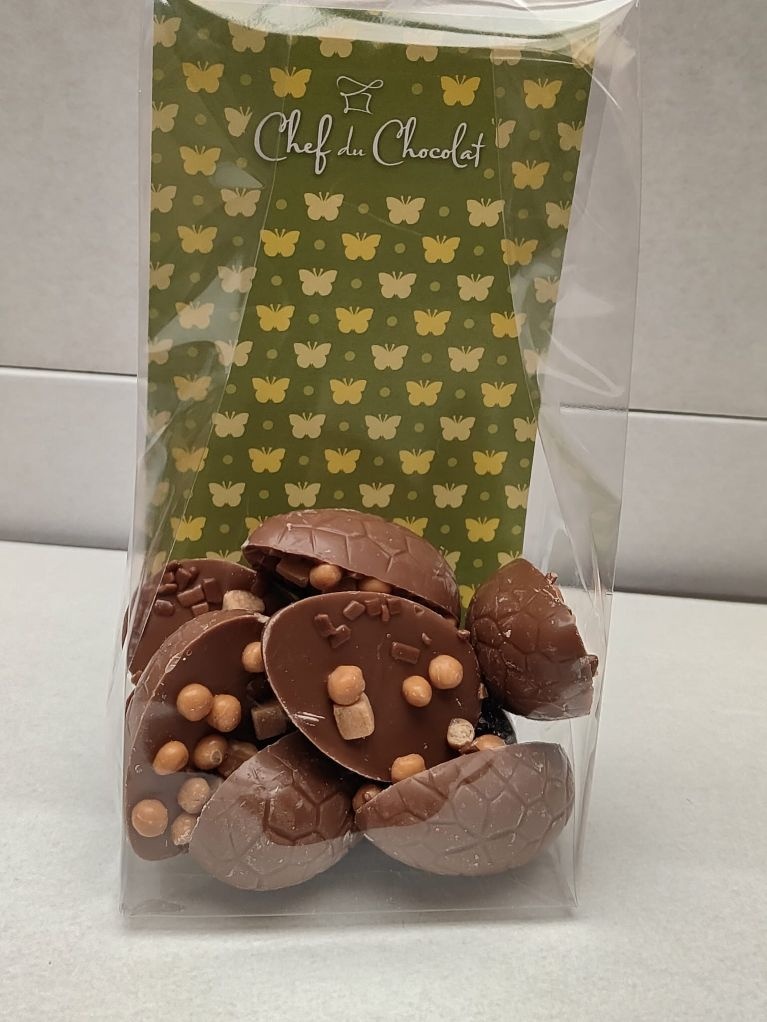 Zakje halve eitjes caramel zeezout - 140 gram