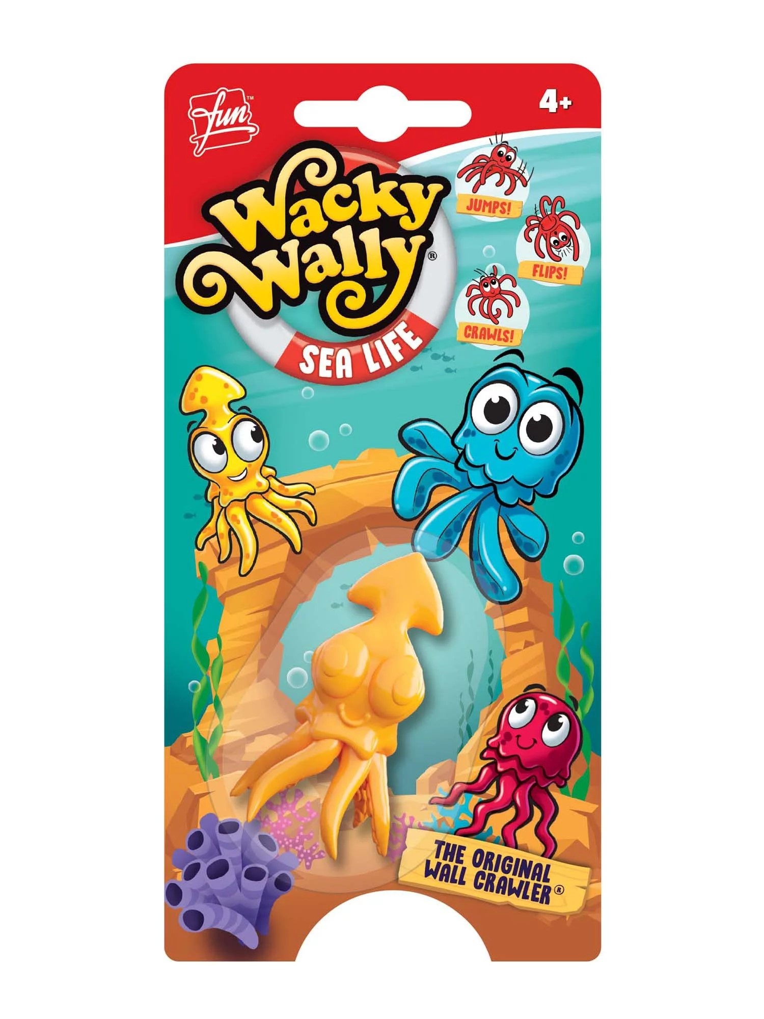 Wacky Wally sea life - 1 exemplaar assorti uitgeleverd