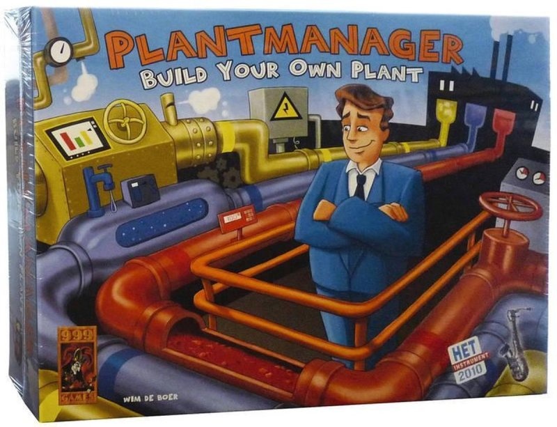 Buildmanager - Build your own Plant Bordspel