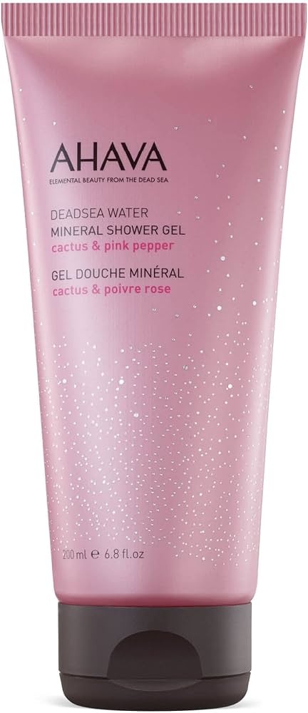AHAVA Dead Sea Water Mineral Shower Gel Cactus & Pink Pepper 200ml