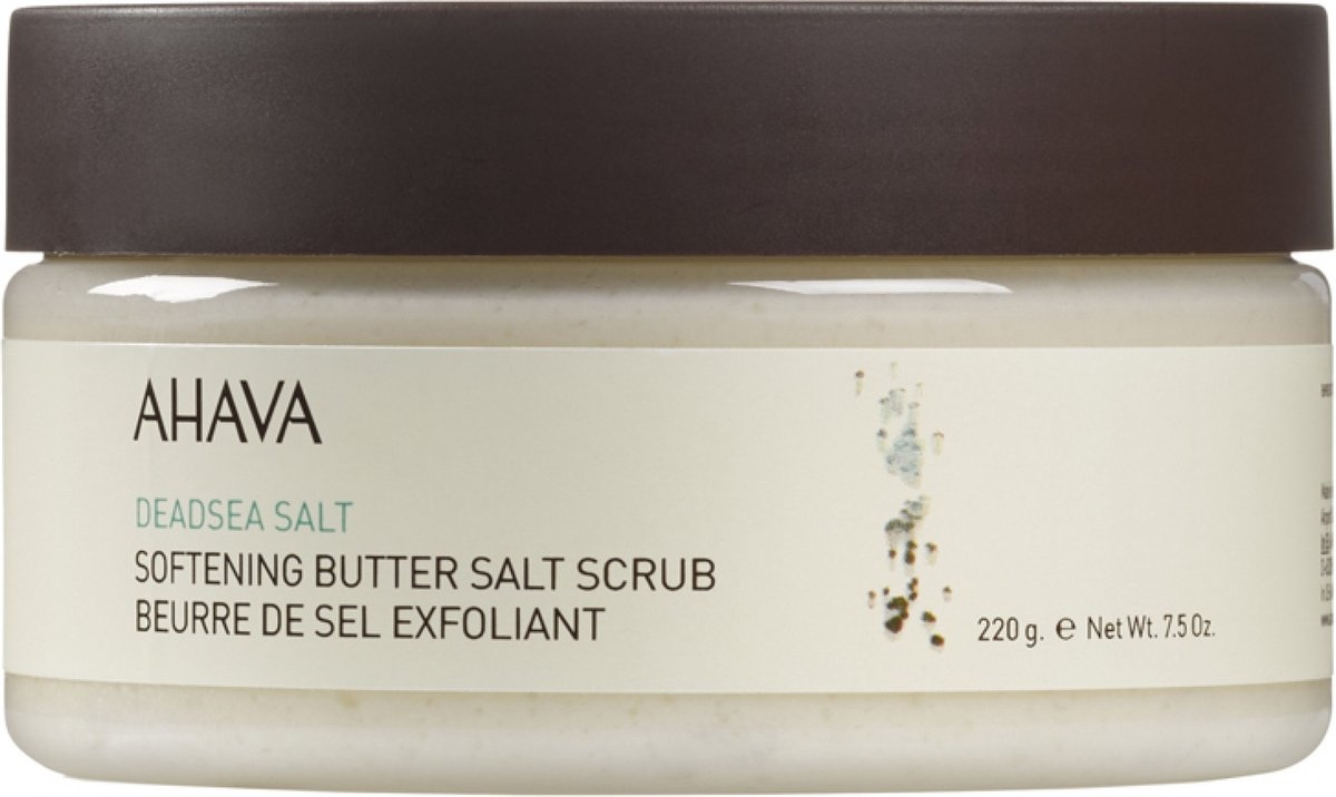 AHAVA Deadsea Salt - Softening butter salt scrub 220gr