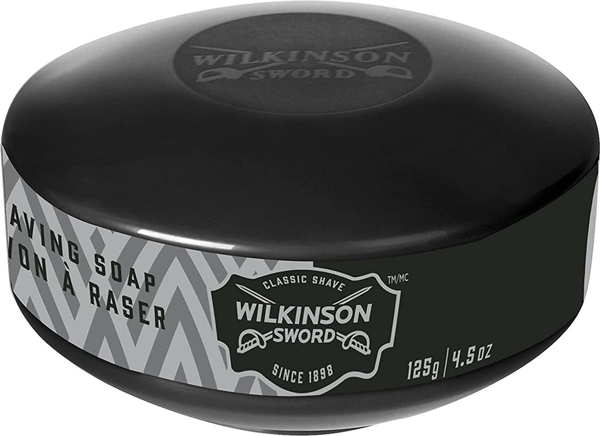 Wilkinson Premium Scheerzeep in Bakje 125 gr