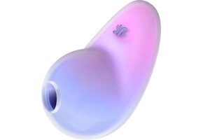 Satisfyer Pixie Dust | 9cm | Air Pulse Technology | Clitorale stimulatie | 2 afzonderlijk regelbare motoren | 11 drukgolfpatronen | 12 trilprogramma's | Waterdicht (IPX7)