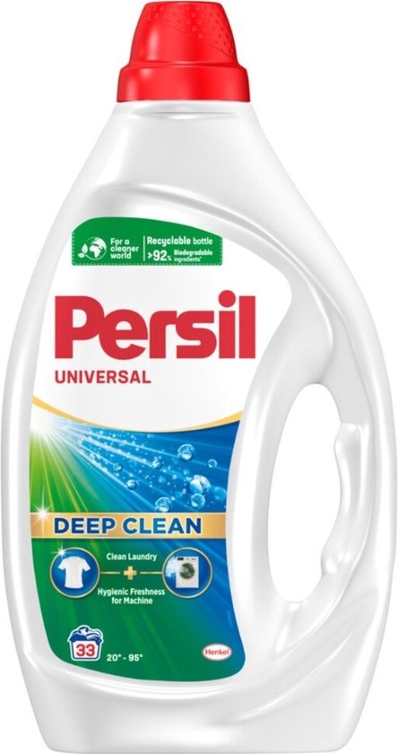 Persil Universal - Vloeibaar Wasmiddel - Witte en Gekleurde Was - 33 Wasbeurten