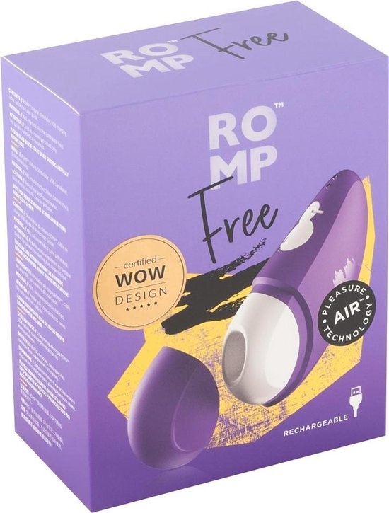ROMP Free Luchtdruk Vibrator - Lila