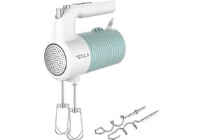 Tesla MX510BWS - Handmixer - Retro - 350W - Blauw / Wit