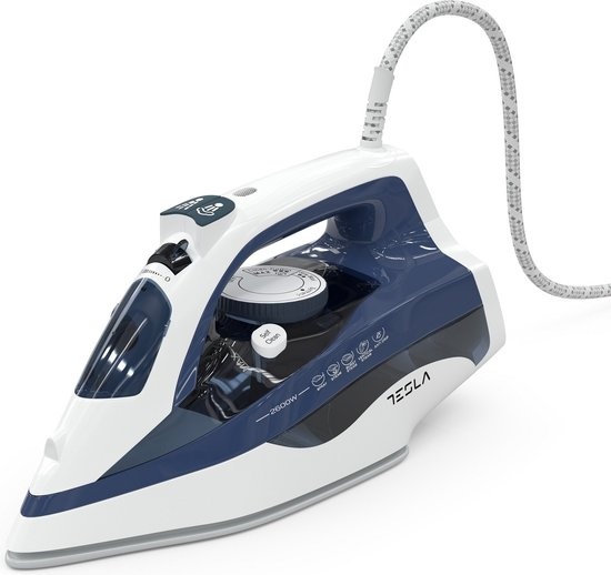 Tesla IR301BL - Stoomstrijkijzer met Stoomgenerator - 400 ml - 2600 Watt