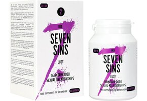Seven Sins - Lust - Libido verhogen - 60 softgels