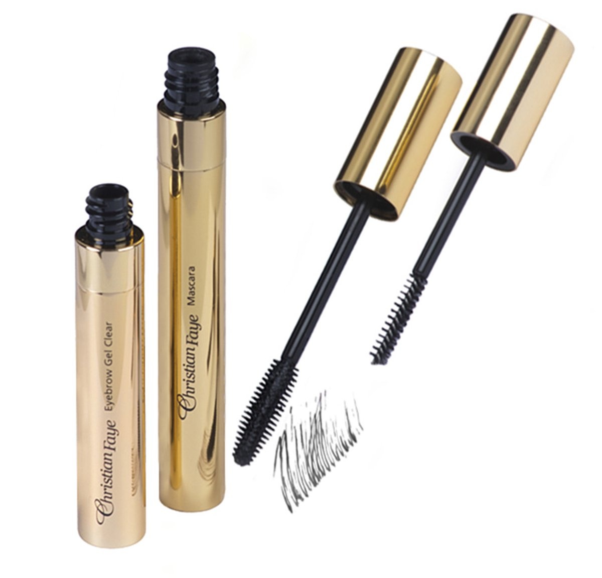 Christian Faye Mascara+Wenkbrauwgel SuperB clear