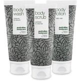 Australian Bodycare Body Treatment Douchegel, Peeling en Bodylotion met Tea Tree Olie