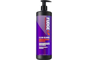 Fudge Clean Blonde Zilvershampoo - Neutraliseert gele en koperkleurige tonen - 1000ml