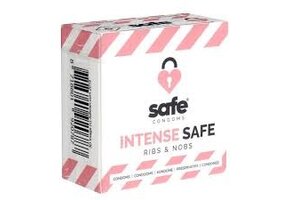 SAFE - Condooms - Ribs & Nobs (5 stuks)