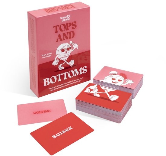 Tease & Please - Tops & Bottoms Partyspel - Multi