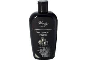 Hagerty White Metal Polish - Poetsmiddel voor (roestvrij)staal en chroom - 250 ml