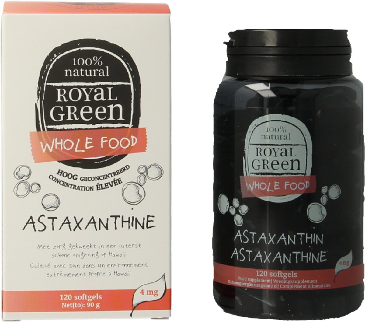 Royal Green Astaxanthine - 120 softgels