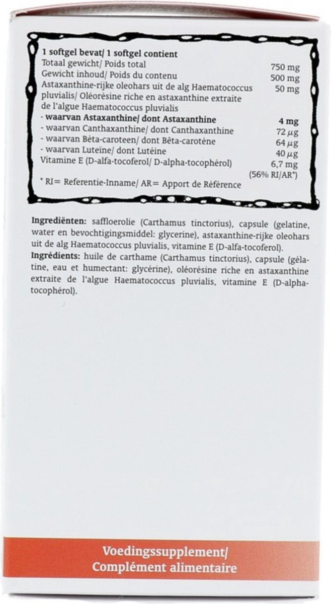 Royal Green Astaxanthine - 120 softgels