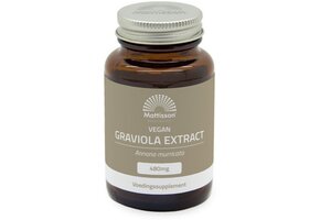 Mattisson - Graviola Extract 480mg - 60 capsules