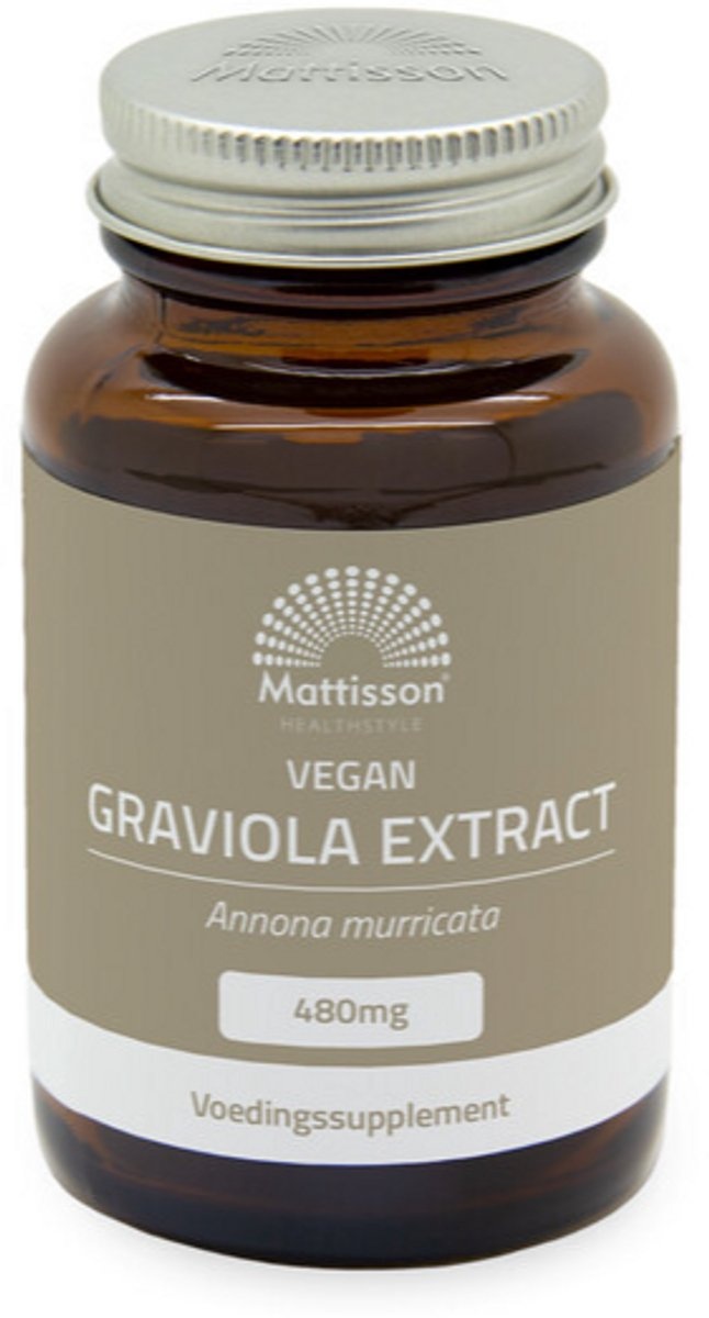 Mattisson - Graviola Extract 480mg - 60 capsules