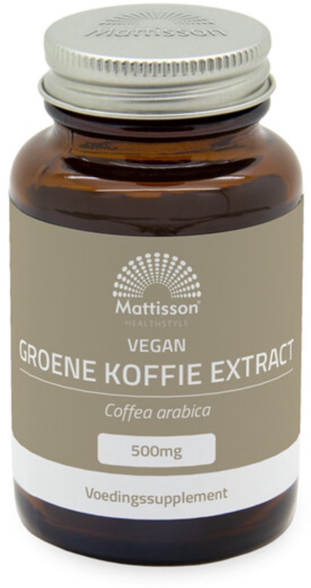 Mattisson - Groene Koffiebonen Extract 500mg - 60 capsules