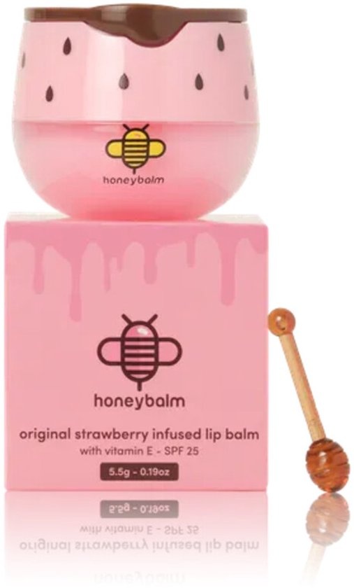 Honeybalm Lipbalm Strawberry SPF 25 - 5,5 gr