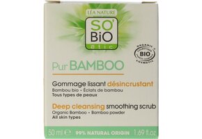 So Bio Etic Bamboo Deep cleansing smoothing scrub 50 Milliliter
