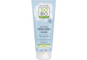 SO’BiO étic Bodylotion extra mild aloe vera 200 Milliliter