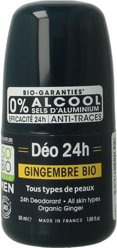 So bio etic Deo for men 3-in-1 ginger 50 Milliliter