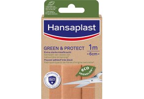 Hansaplast Green & Protect Pleisters - Wondpleisters - Wondverzorging - 1m x 6cm